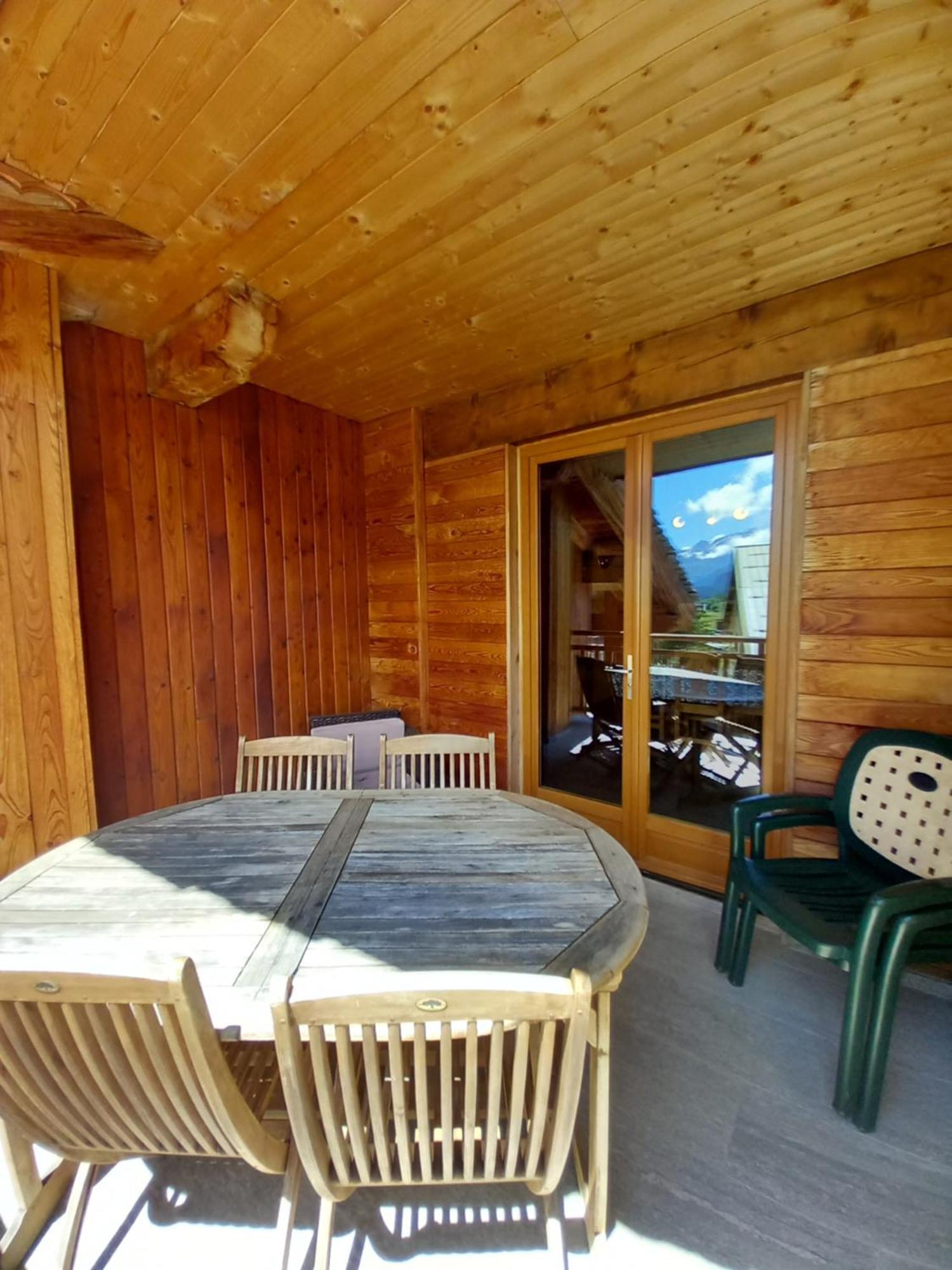 Chalet l'aubépine résidence B&B Bessans Exterior foto