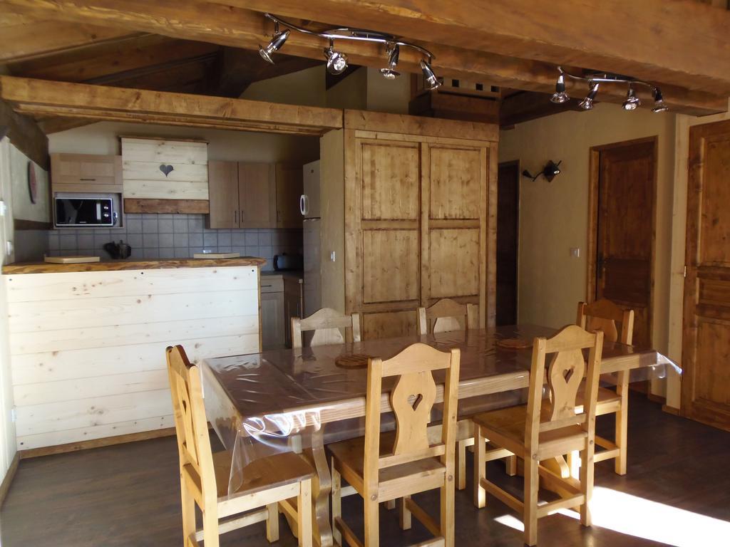 Chalet l'aubépine résidence B&B Bessans Exterior foto