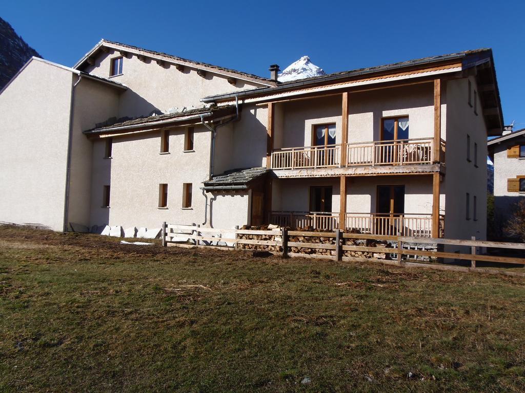Chalet l'aubépine résidence B&B Bessans Exterior foto