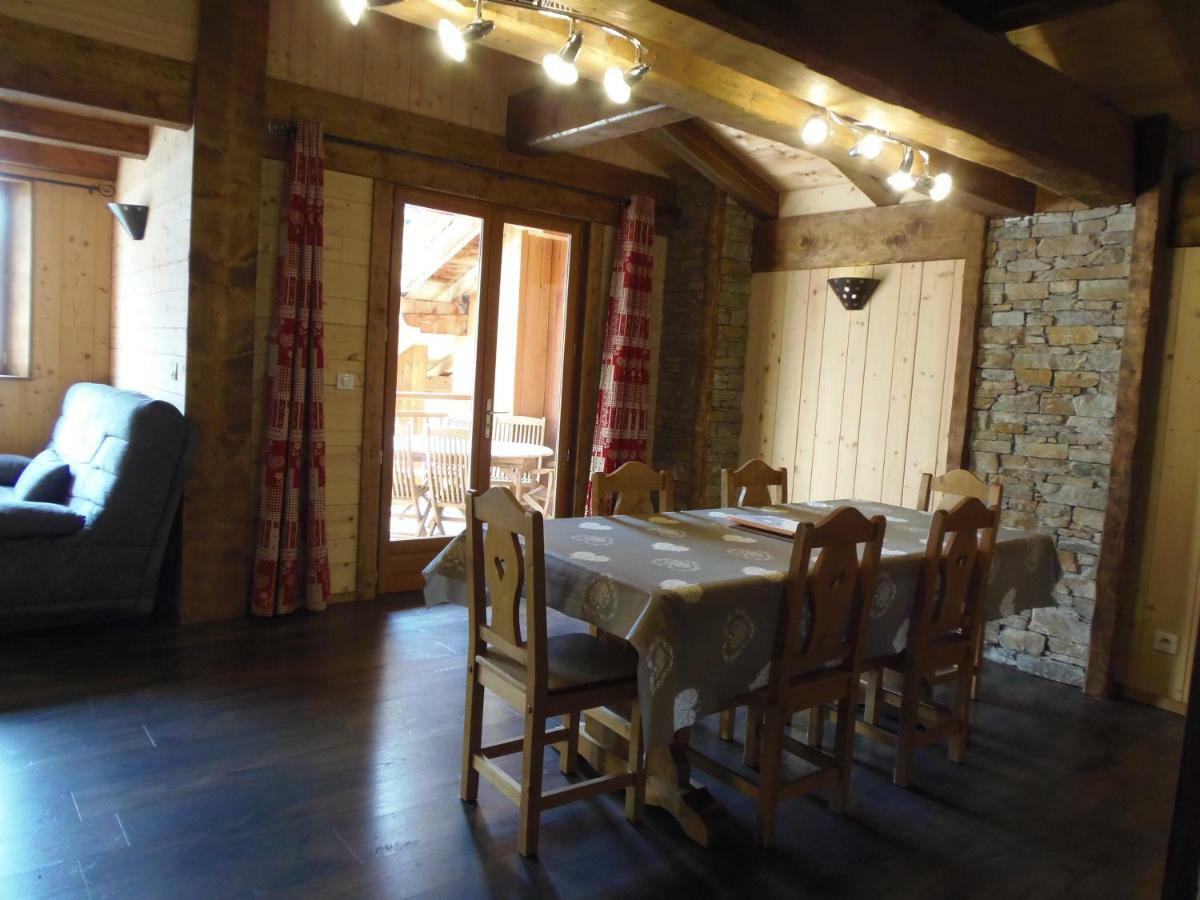 Chalet l'aubépine résidence B&B Bessans Exterior foto