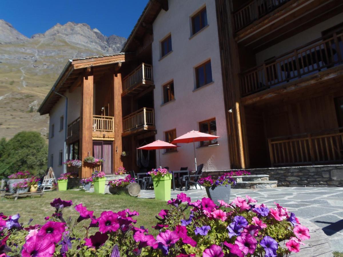 Chalet l'aubépine résidence B&B Bessans Exterior foto