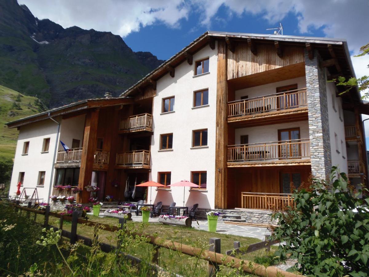 Chalet l'aubépine résidence B&B Bessans Exterior foto